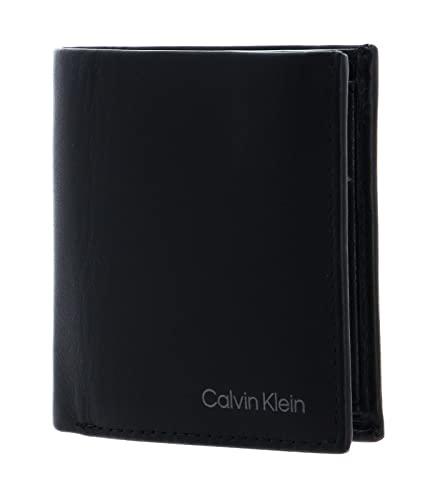 Calvin Klein Herren Vital dreifach gefaltete Geldbörse Ck Black, OS