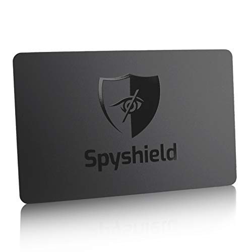 2X RFID Blocker Karte NFC Schutzkarte mit Störsender | Bank-, EC-, Kreditkarte, Reisepass schützen | RFID-Schutz für Cliphalter, Geldbörse