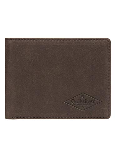 Quiksilver Slim Vintage - Bi-Fold Leather Wallet for Men - Männer