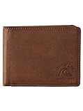 Quiksilver™ Slim Pickens - Bi-Fold Wallet for Men - Männer, Chocolate Brown