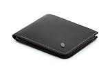 Bellroy Hide & Seek – schlanke Lederbörse, optional RFID-Schutz (max. 12 Karten und Scheine) - Black - RFID