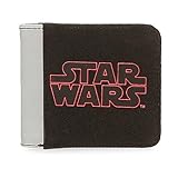 Star Wars Space Mission Geldbörse mit Geldbörse, Schwarz, 10,5 x 9 x 2 cm, Polyester