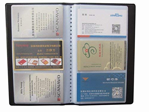mdeper Visiten kartenhalter mit 150 von Business Name Kredit ID-Kartenhalter-Buch mit Organizer