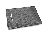 Michael Kors Men's Gifting Money Clip Card Case Box Set Black