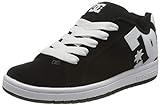 DC Shoes Court Graffik Skate Shoe, Black/White, 38 EU