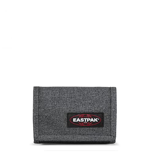 Eastpak Crew Single Geldbörse, 13,5 cm, Grau (Black Denim)