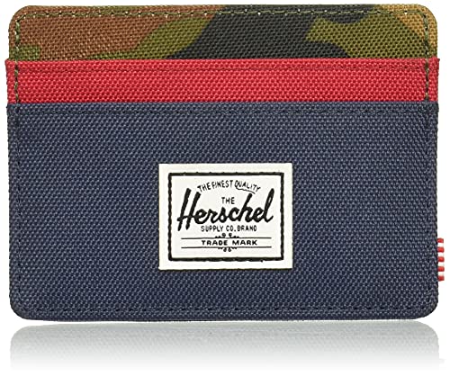 Herschel - Mehrfarbig - Einheitsgröße, Navy/Woodland Camouflage/Rot