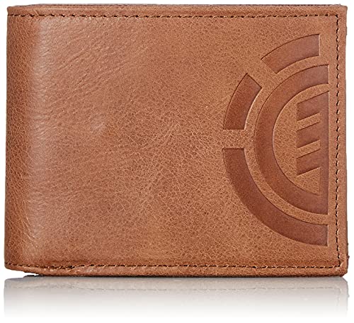 Element Daily Elite Wallet for Men, Reisezubehör, Portfolio Herren, braun, One Size