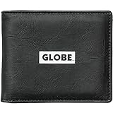 Globe Corroded II Wallet, Herren Geldbörse, Schwarz (Black), 5x10x15 cm (W x H x L)