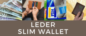Slim Wallet Leder Vergleich