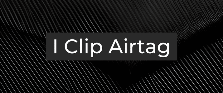 I Clip Airtag Wallet Test